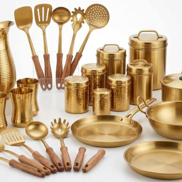 Brass Cookware Set